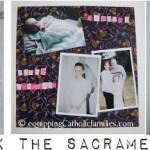 Scrapbook the Sacraments + FREE printable