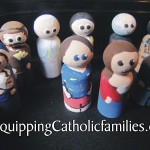 Painted Peg People