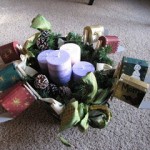 Advent Mailbox Wreath
